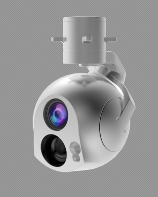 126T3-02 Professional Optoelectronic Payload Gimbal Laser Ranging Photoelectric Pod Thermal Imaging for Security UAV New