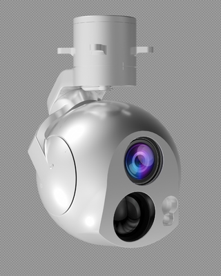 126T3-02 Professional Optoelectronic Payload Gimbal Laser Ranging Photoelectric Pod Thermal Imaging for Security UAV New