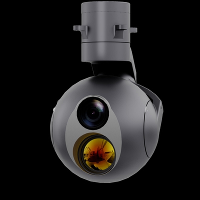 Lightweight Solar-Powered Aerial Camera Pod 360 Degree Rotation for General Aviation Aircraft Use