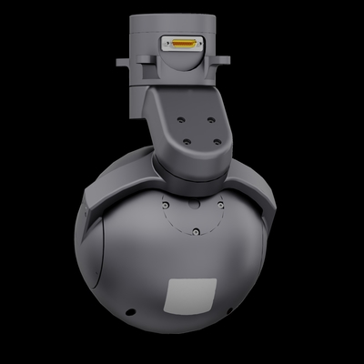 Lightweight Solar-Powered Aerial Camera Pod 360 Degree Rotation for General Aviation Aircraft Use