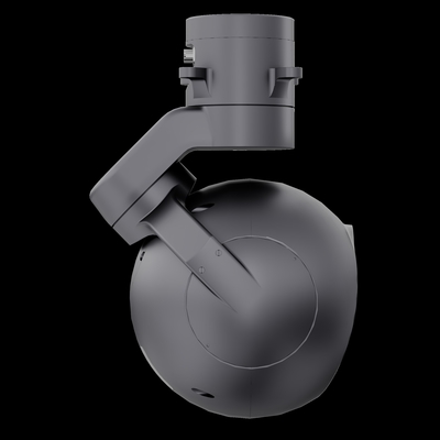 Lightweight Solar-Powered Aerial Camera Pod 360 Degree Rotation for General Aviation Aircraft Use