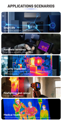 Mini2 256 Thermal Imaging Camera Thermal Camera Hunting with CMOS Sensor Element for Security and Fire Inspection
