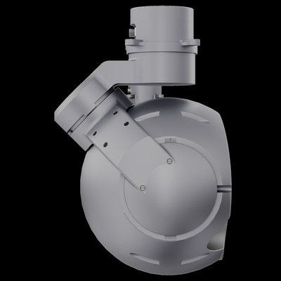 Integrated GPS and Auto Stabilization Gimbal Mount Weatherproof Flight Navigation Pod for General Aviation Aircraft